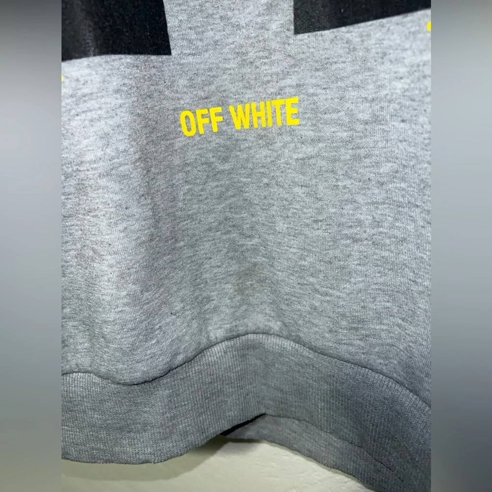 Off-White Gray Sweatshirt - Picture 7 of 9